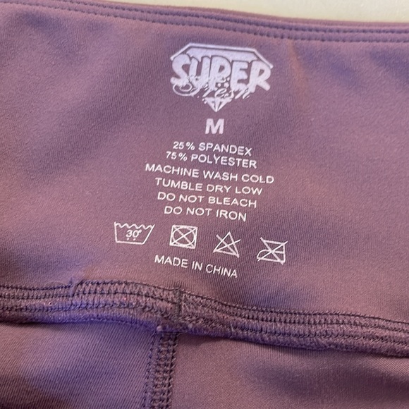 SuperFresh Luxury Shorts - Mauve size M - Picture 3 of 10